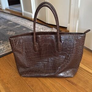 Furla Brown Leather Bag